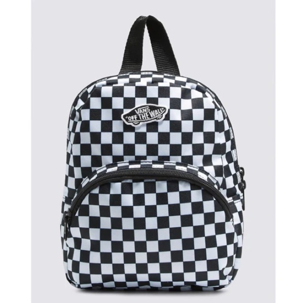 NEW Vans Mini Checkered Backpack - Picture 2 of 10